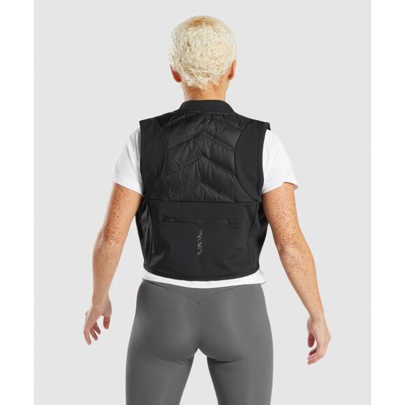 Gymshark Speed Vest in Black - Picture 2 of 4
